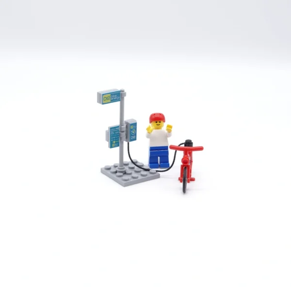 stazione di ricarica bici-energia LEGO