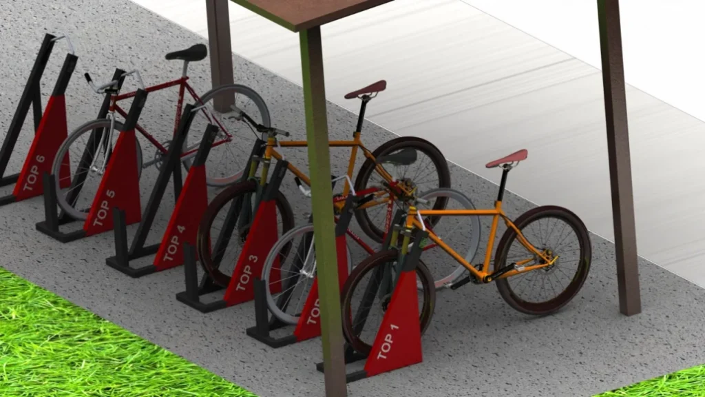 Die BIKE.IN Fahrradabstellanlage ist momentan die sicherste Parklösung für hochwertige Fahrräder.