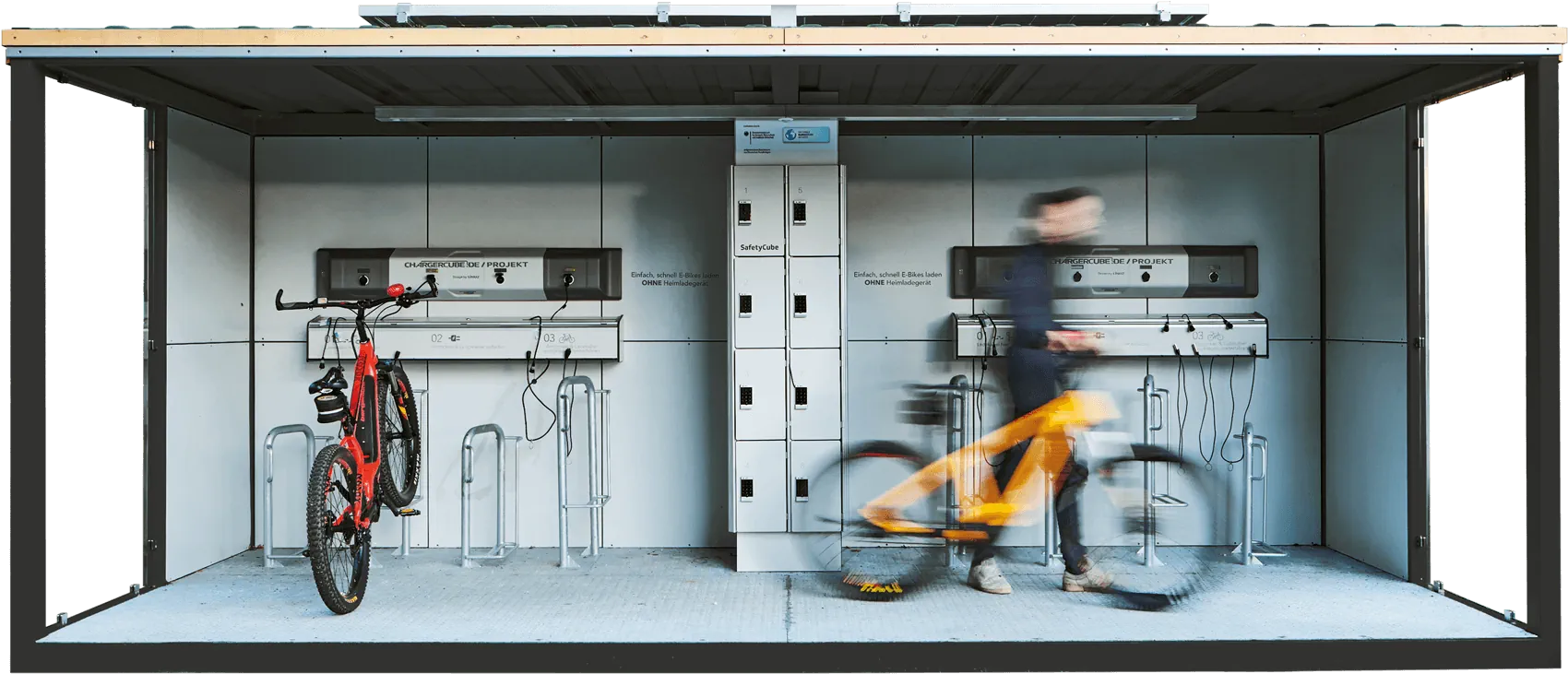 Charging Point: stazione di ricarica ebike a energia solare