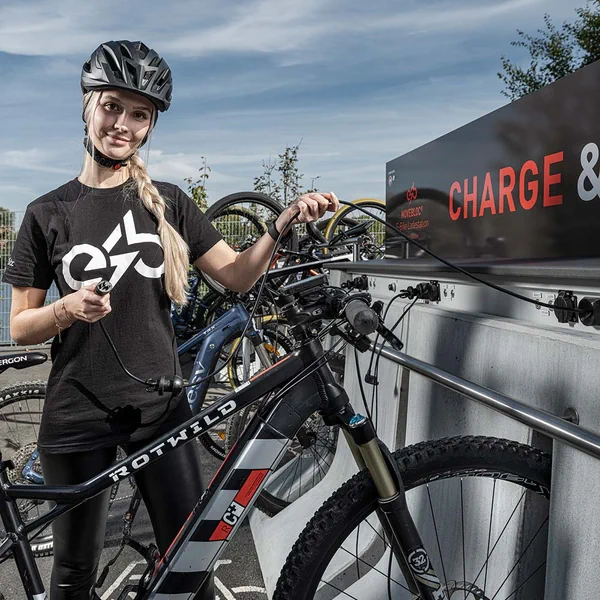 Movebloc e-bike charging station