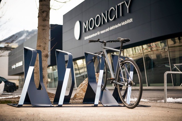 Beautiful and secure bicycle parking facilities for bikes of all types.